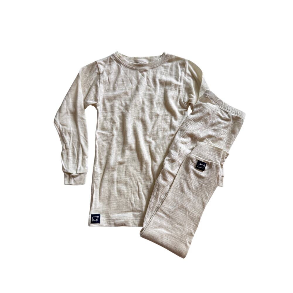 Wee Woolies merino base layer set